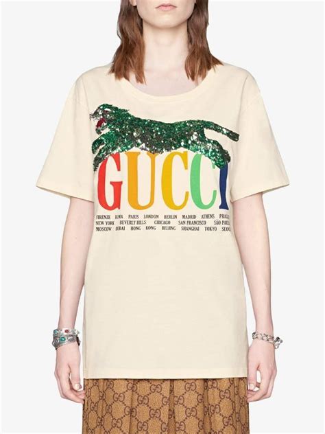 gucci cities t shirt|genuine gucci t shirts.